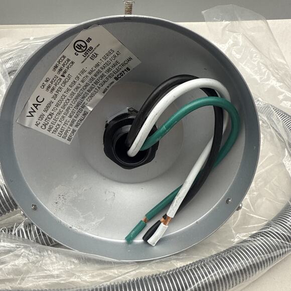 WAC Lighting HM1-PCC96-PT Flexible Ceiling Power Feed 96 inch *READ DESCRIPTION - Picture 6 of 16